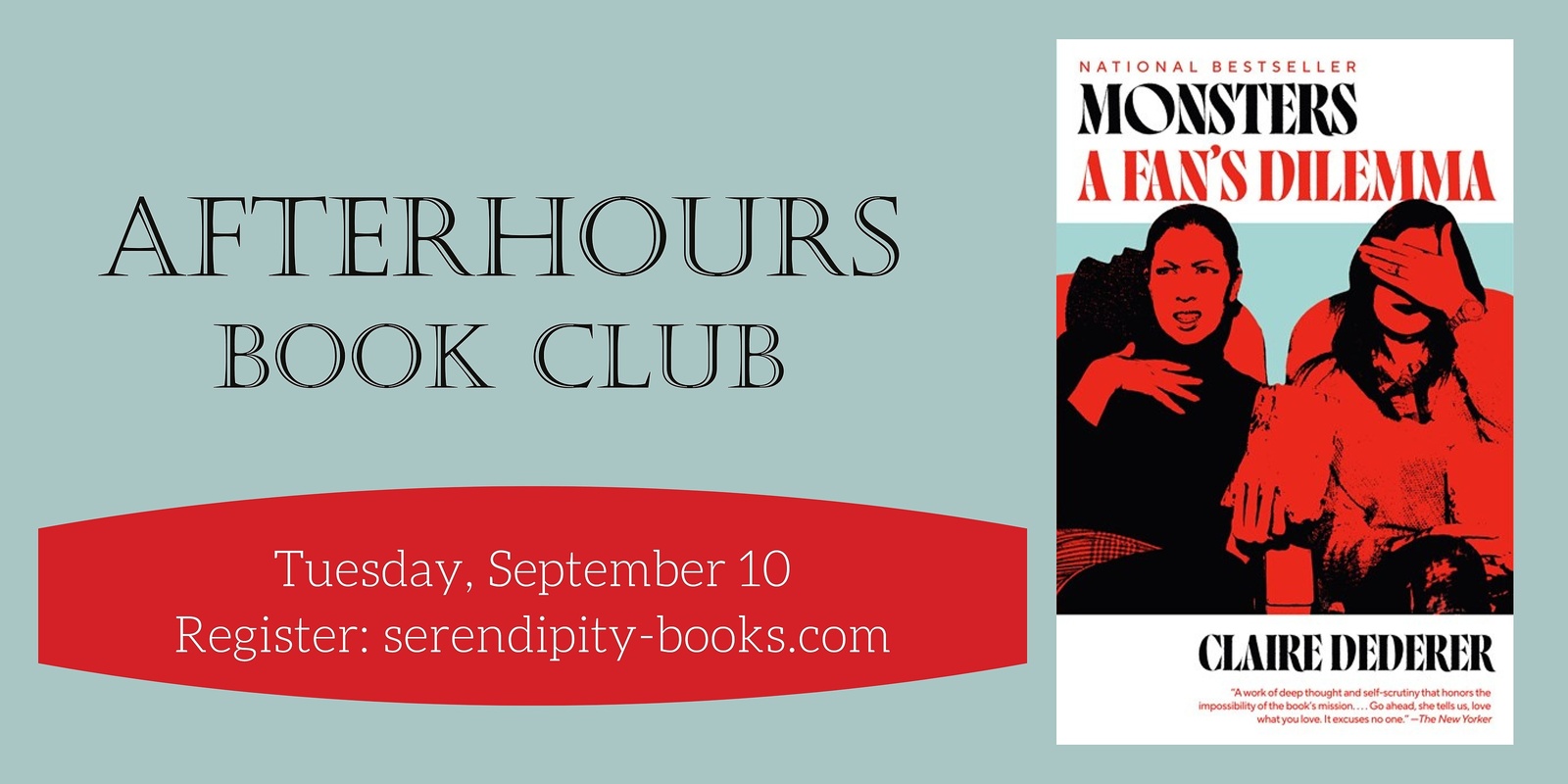 Banner image for Afterhours September book club