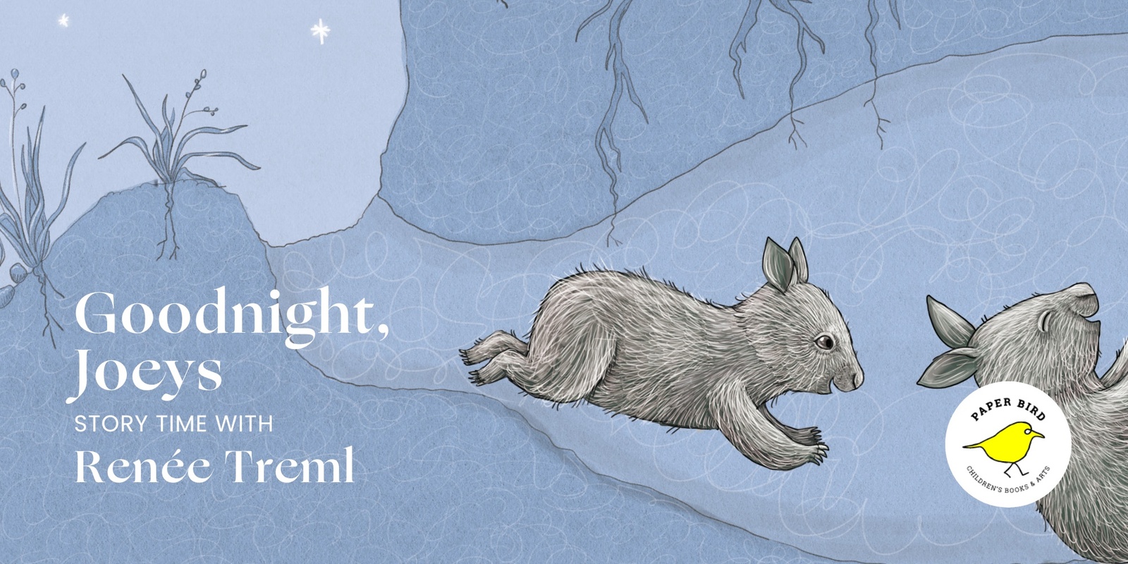 Banner image for Goodnight, Joeys: Story Time with Renée Treml