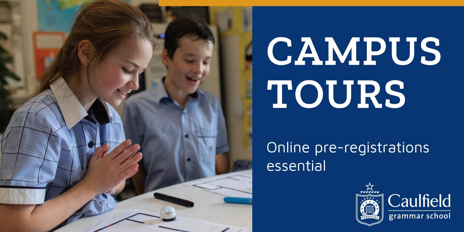 Banner image for CAMPUS TOURS 24 OCT 2024 | CAULFIELD CAMPUS 