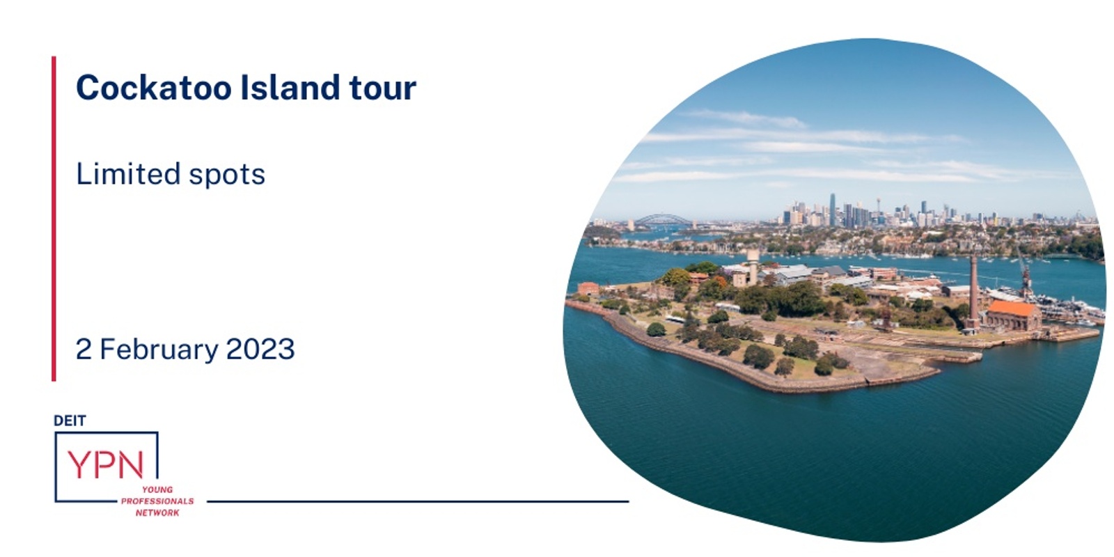 Banner image for DEIT YPN - Cockatoo Island Tour - January 2023