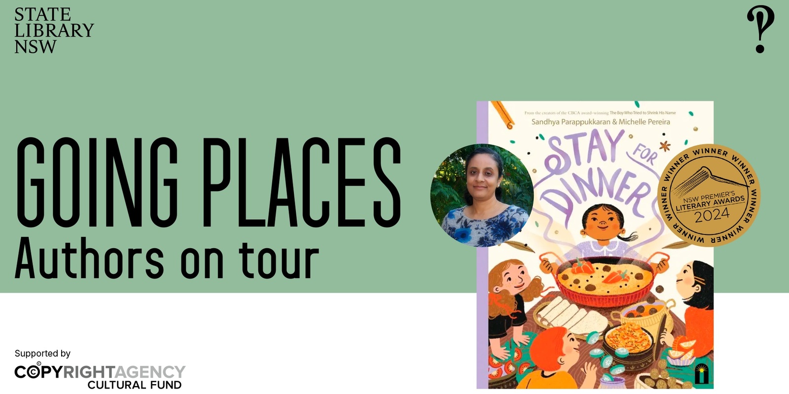 Banner image for Author Talk - Sandhya Parappukkaran