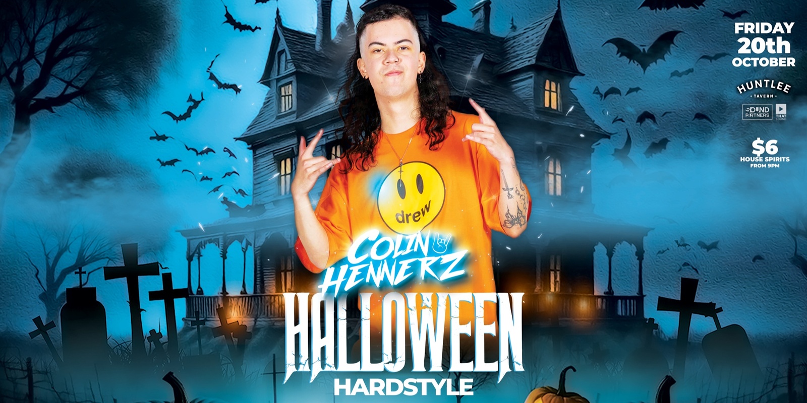 Banner image for Halloween Hardstyle feat Colin Hennerz