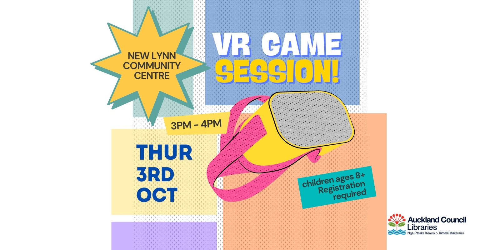 Banner image for VR GAME SESSION!