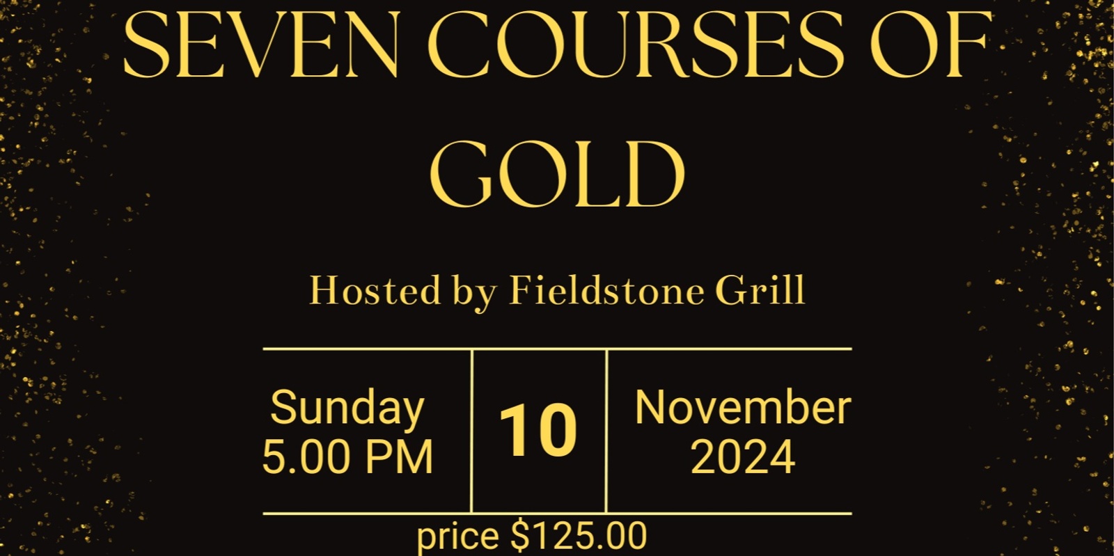 Banner image for Seven Courses of Gold 