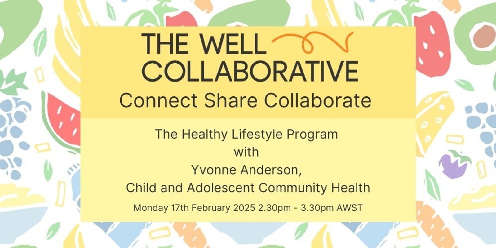 Banner image for The WELL Collaborative Connect Share Collaborate Meeting