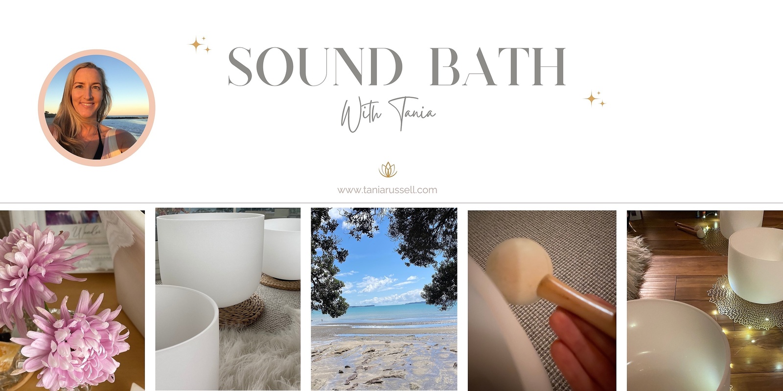 Banner image for Soothing Sound Bath by The Sea: Howick Beach