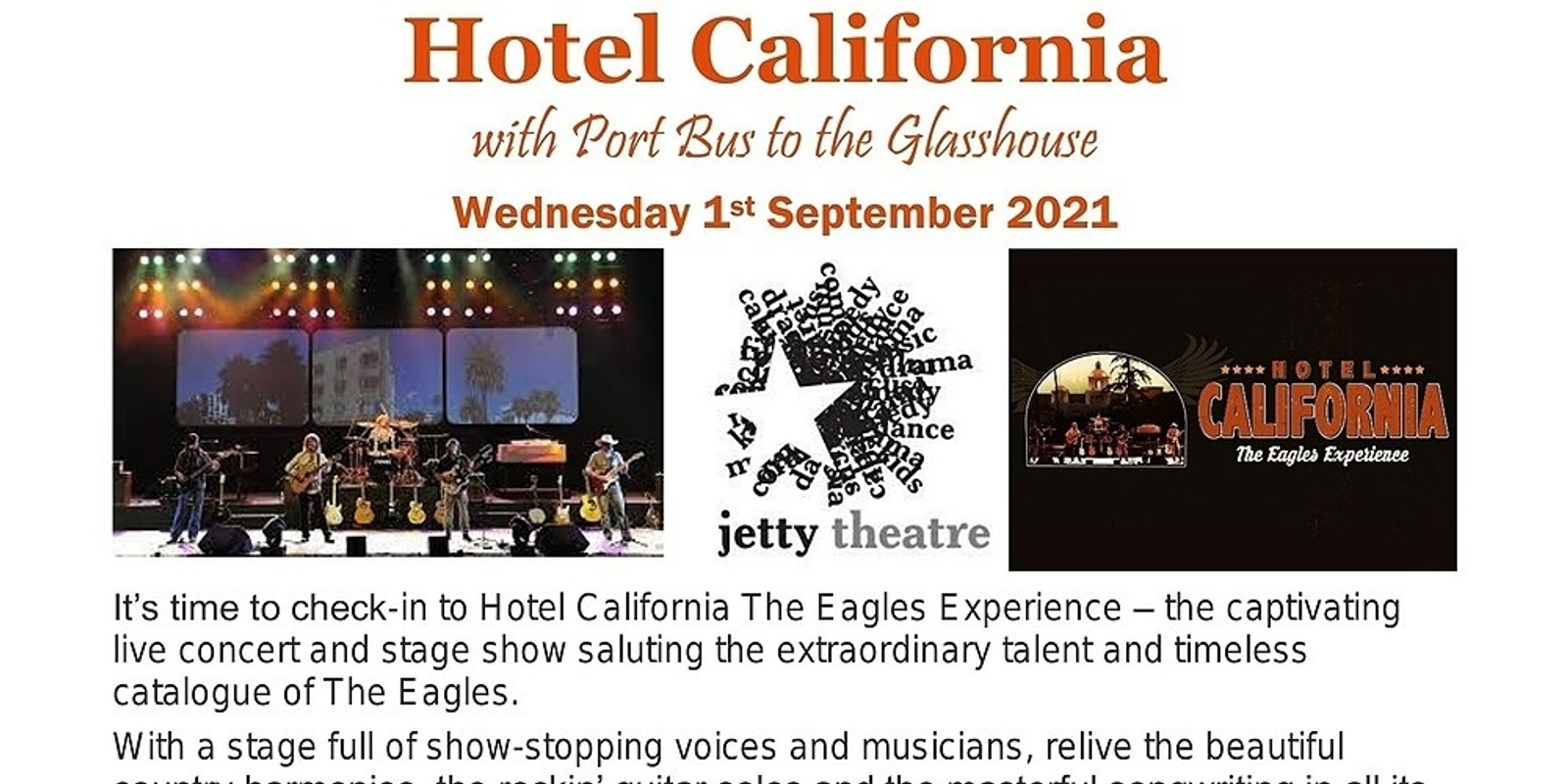 Banner image for Hotel California