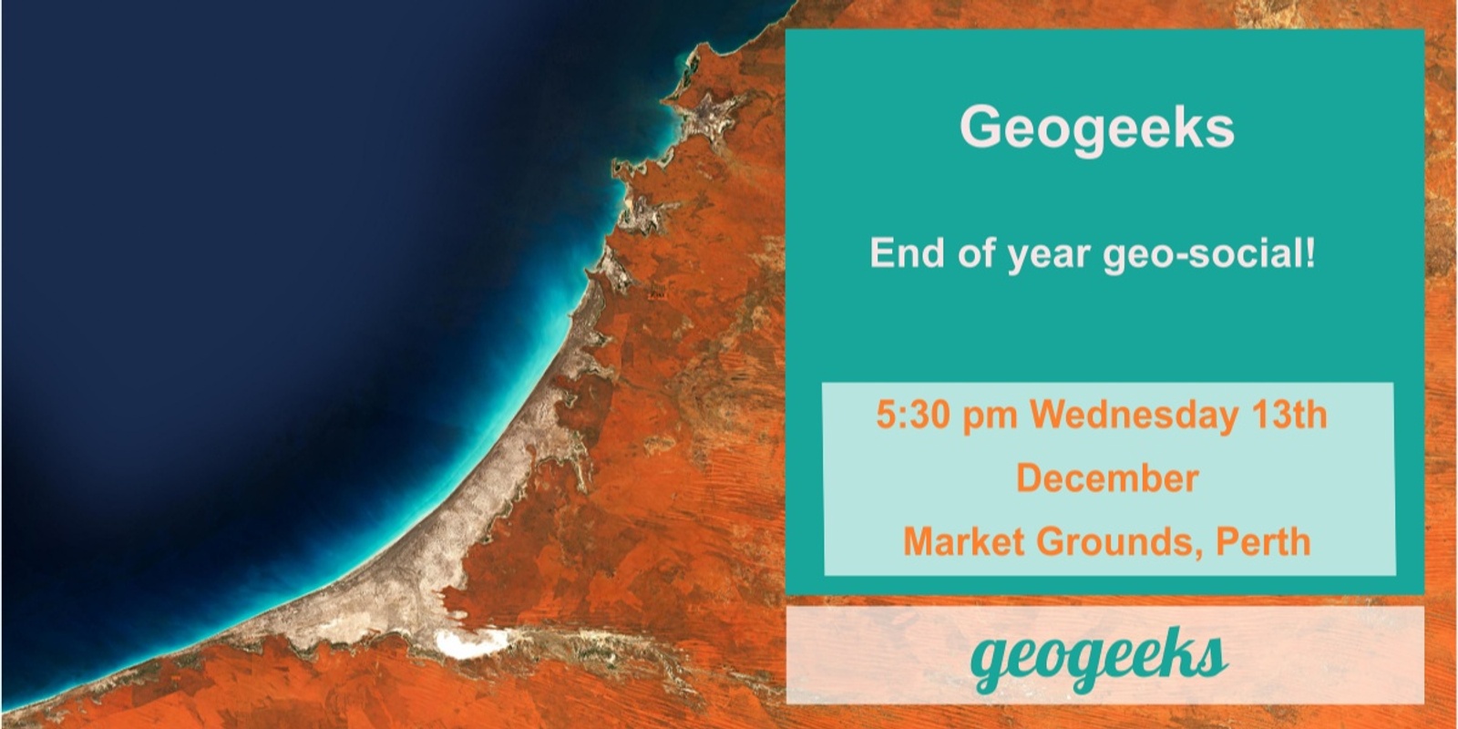 Banner image for Geogeeks Meetup: End of year geo-social