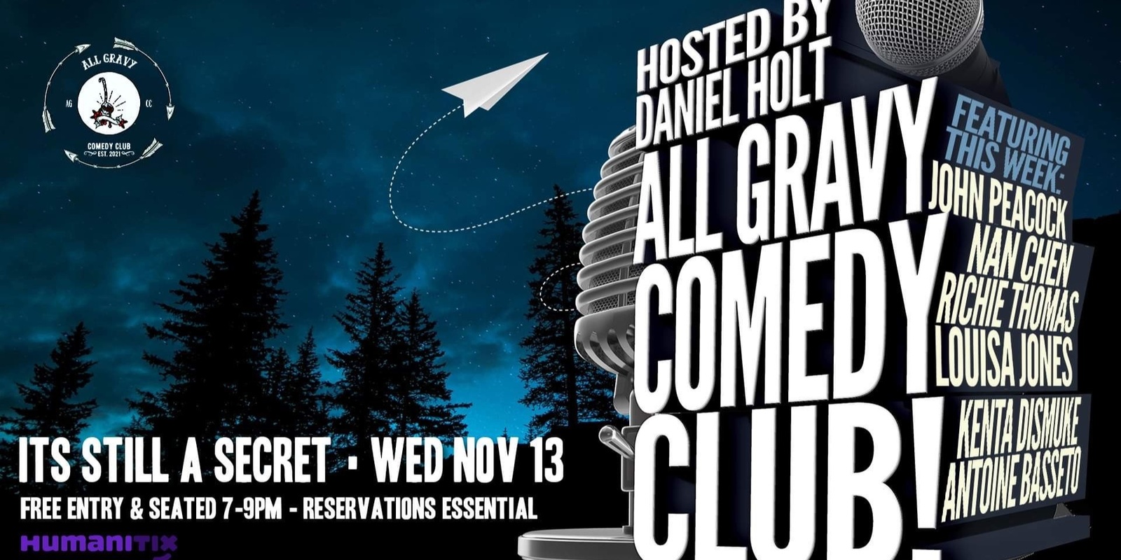 Banner image for All Gravy Comedy Club