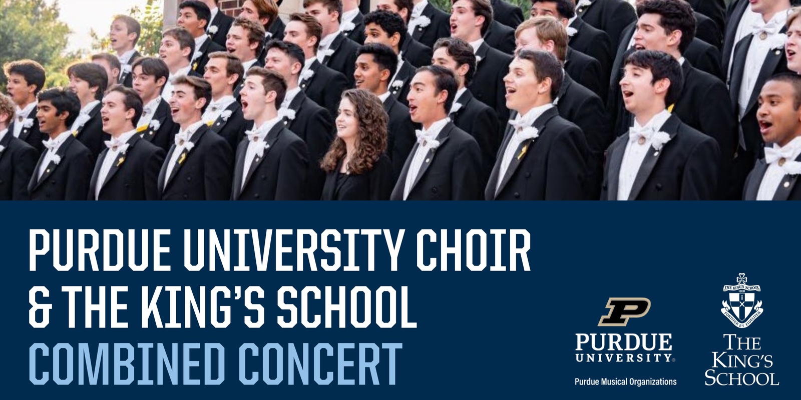 Banner image for Purdue University Varsity Glee Club & The King’s School Combined Concert