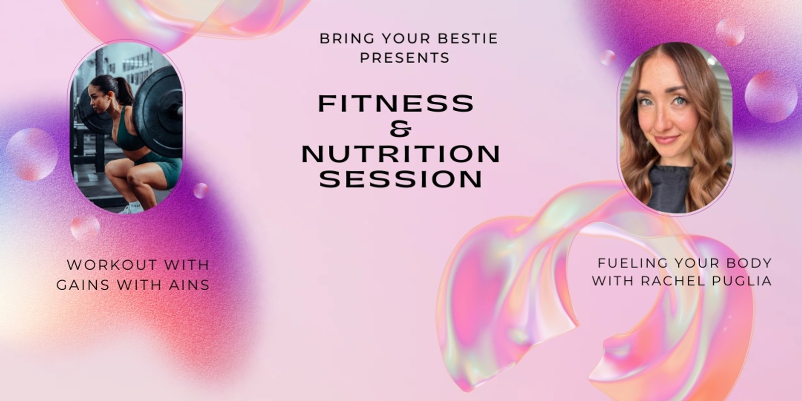 Banner image for A gals only workout and nutrition chats