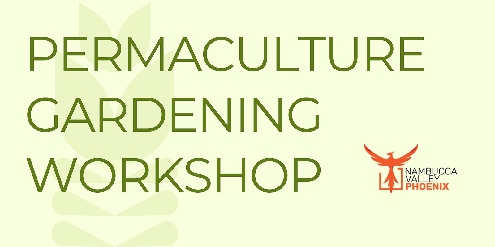 Banner image for Phoenix Permaculture gardening workshop