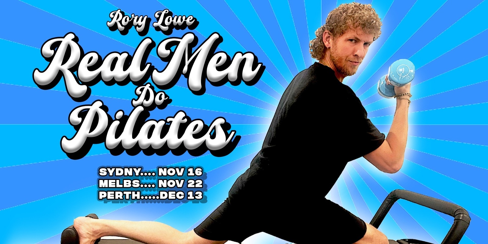 Banner image for Rory Lowe - Real Men Do Pilates - Melbourne