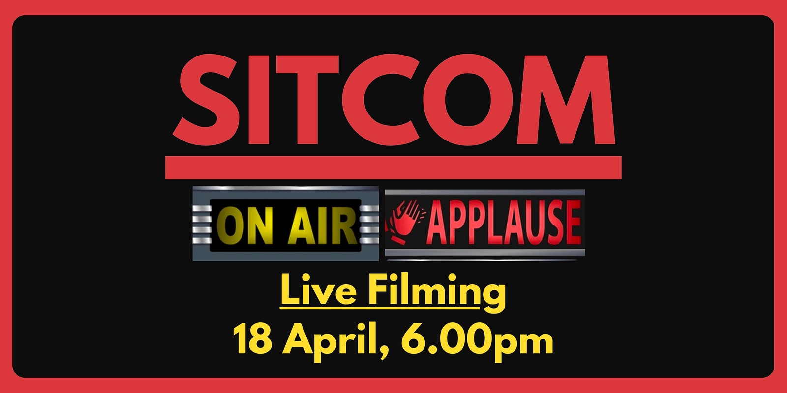 Banner image for SITCOM – LIVE Filming | YOUTH WEEK NSW