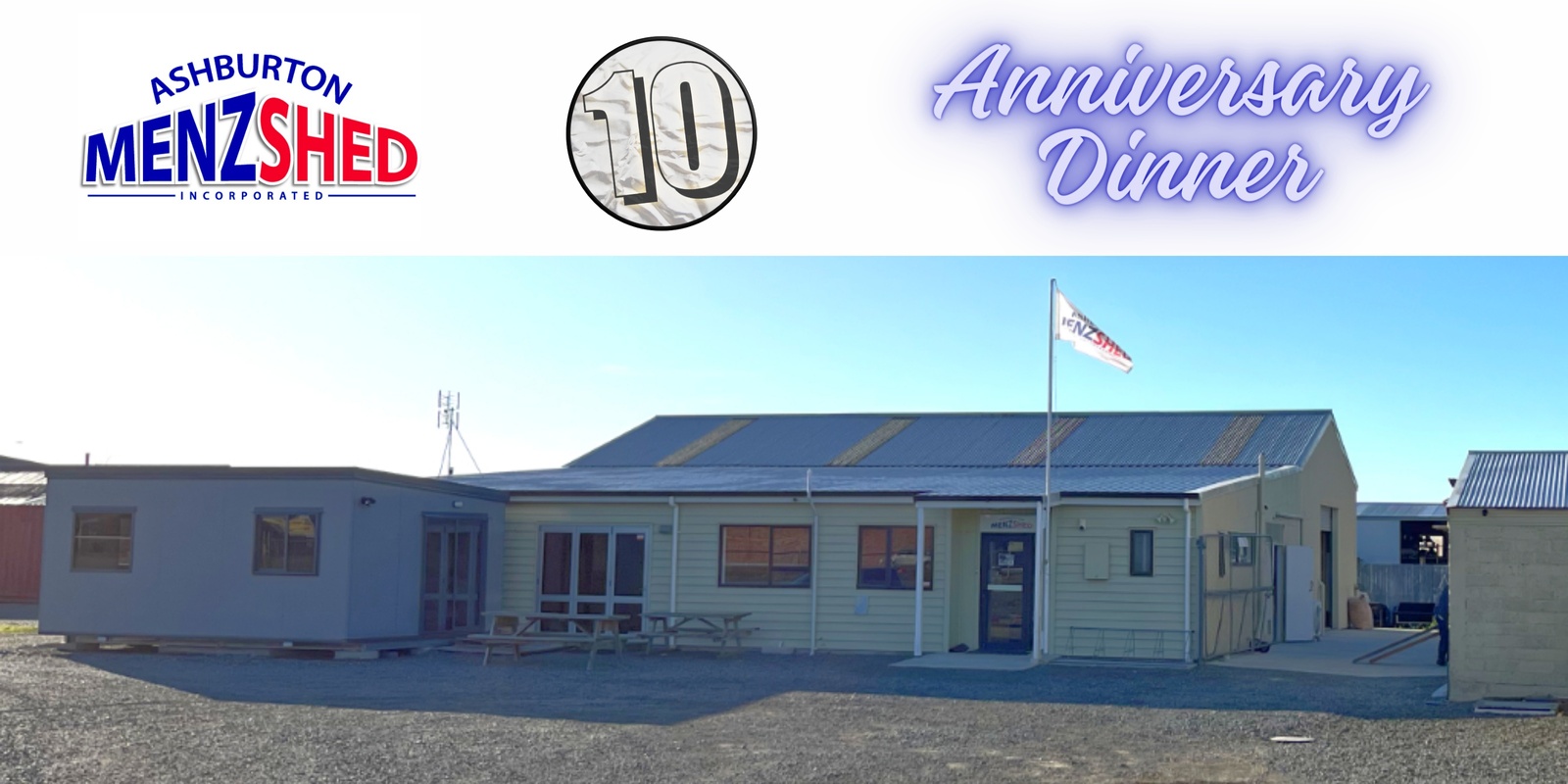 Banner image for Ashburton Menzshed 10th Anniversary Dinner