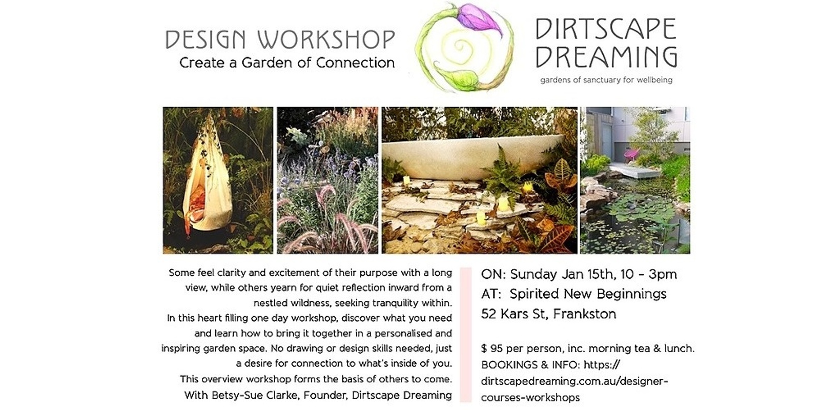 Banner image for Create a Garden of Connection Workshop Jan 15th 2023