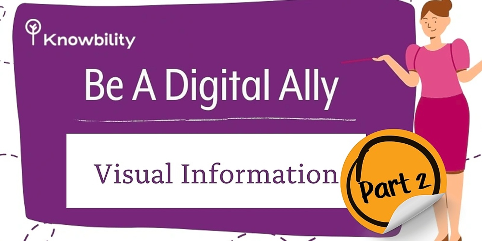 Banner image for Be A Digital Ally: Visual Information Part 2 