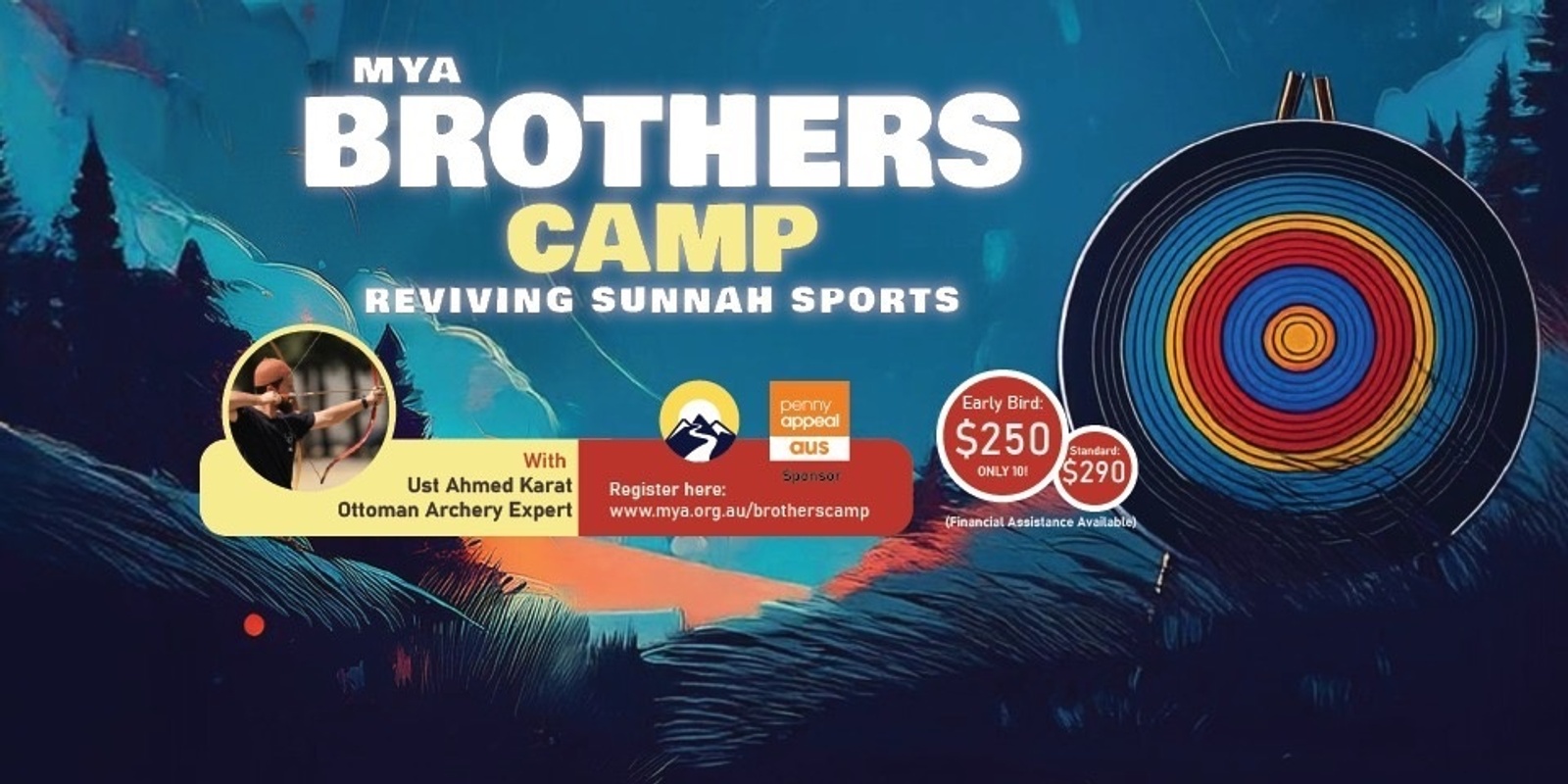 Banner image for MYA Brothers Camp: Reviving Sunnah Sports