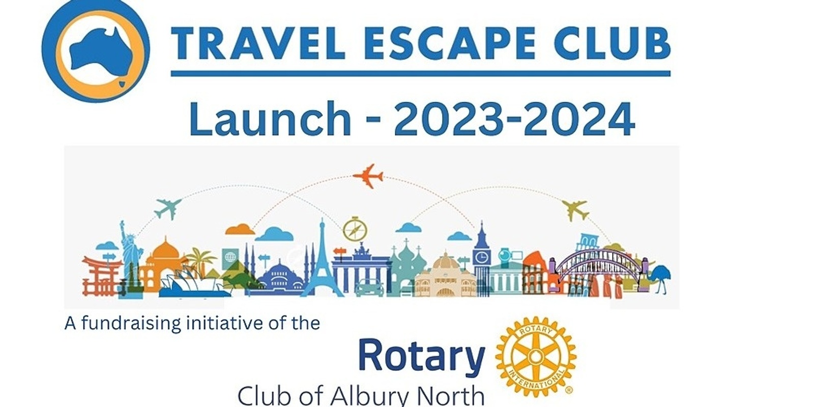 Banner image for Travel Escape Club 2023-24 Launch