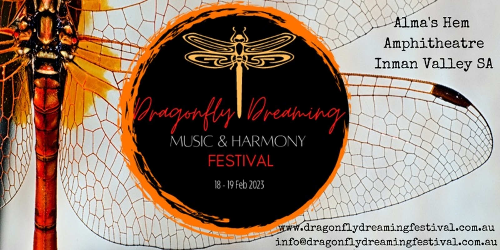 Banner image for Dragonfly Dreaming Music & Harmony Festival