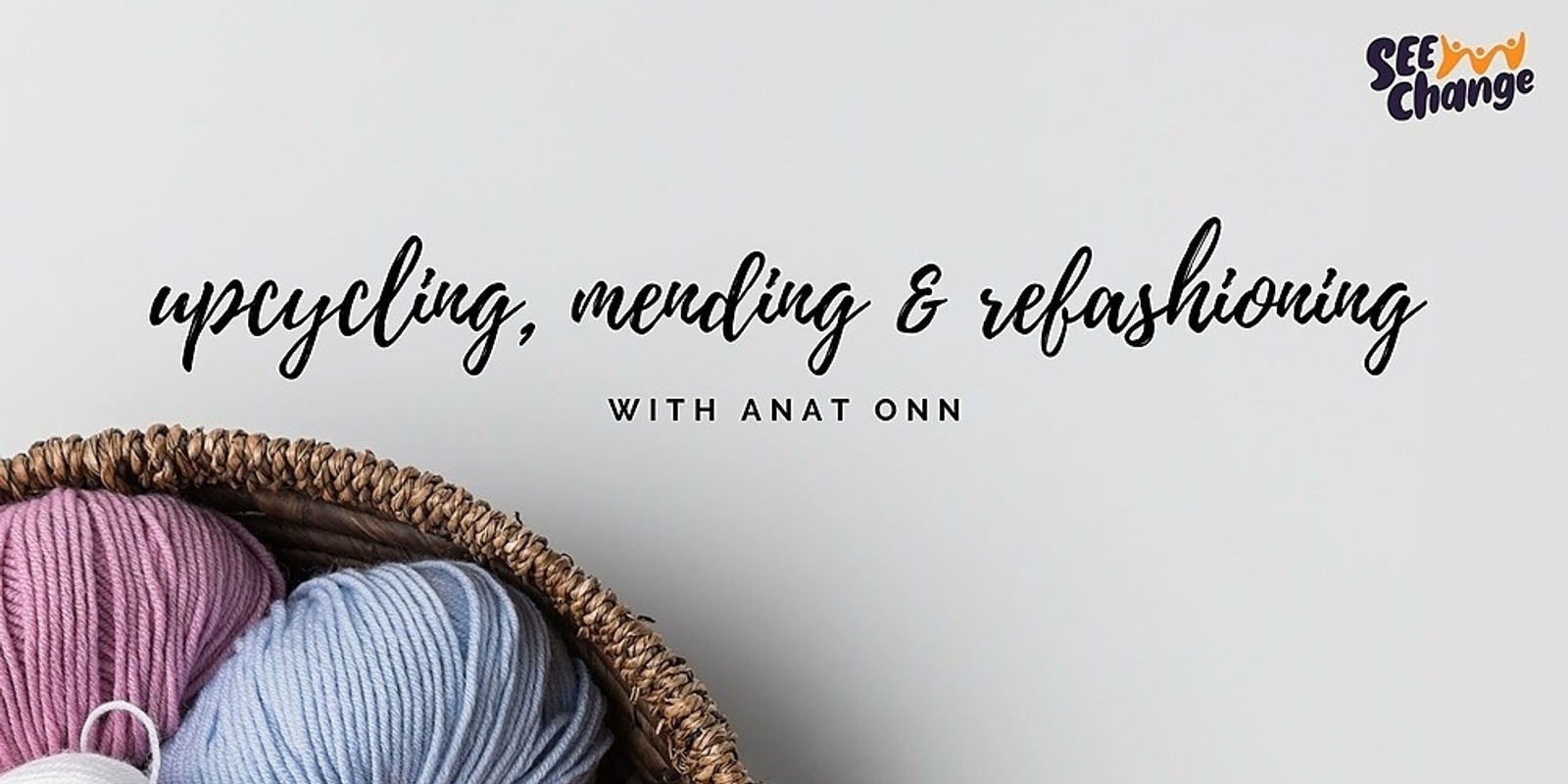 Banner image for Upcycling, mending & refashioning with Anat Onn