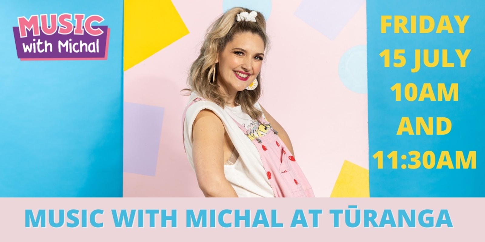 Banner image for Music with Michal at Tūranga! Kidsfest Event!