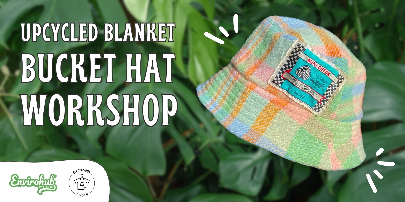 Banner image for Upcycled Blanket Bucket Hat Workshop