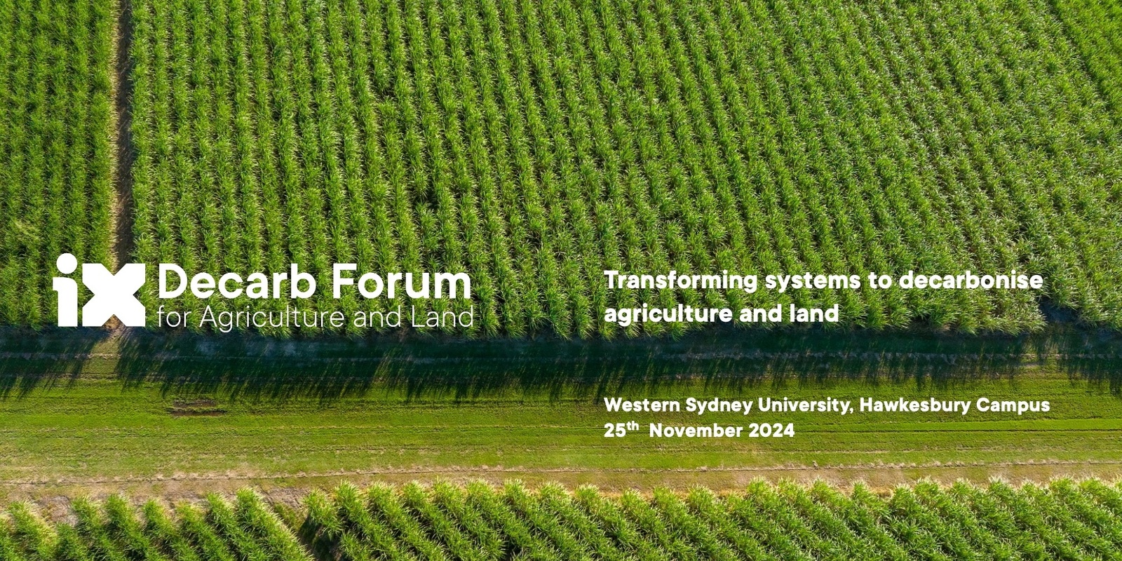 Banner image for Decarb Forum for Agriculture & Land