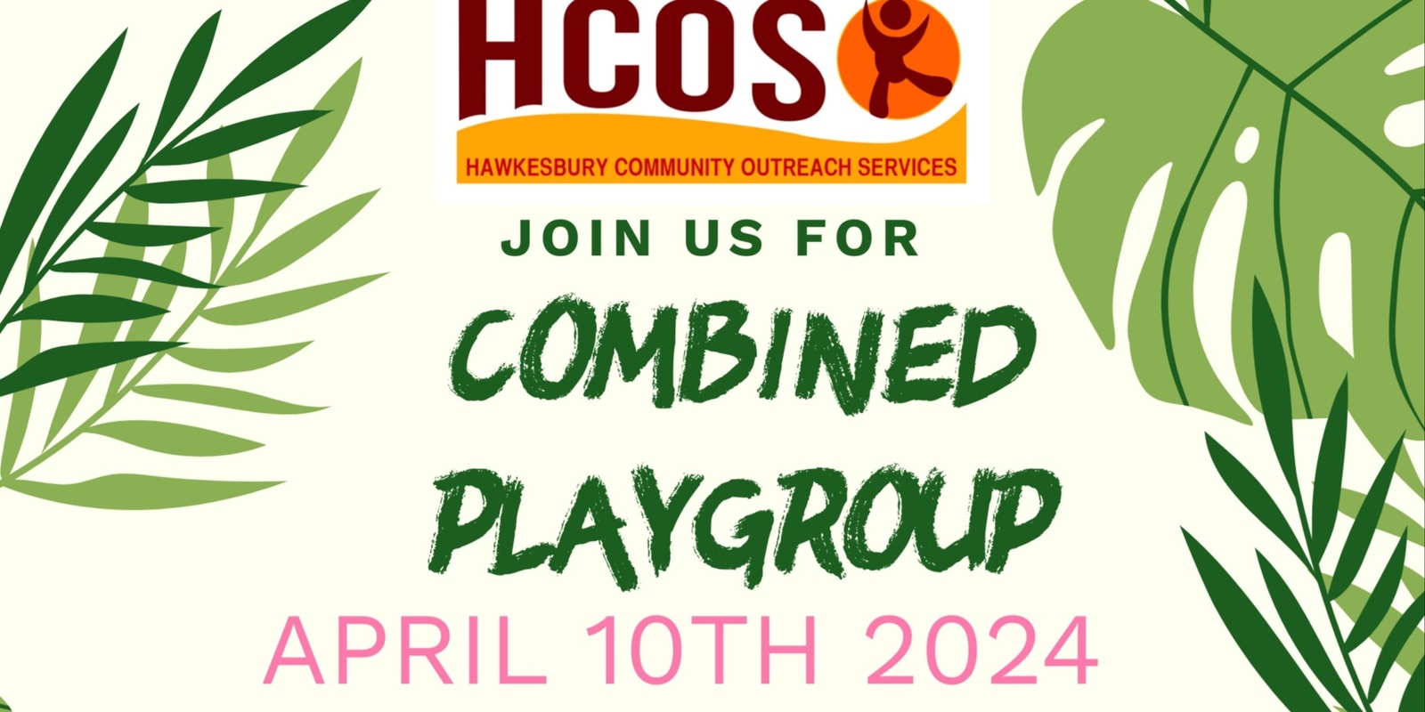 Banner image for Combined Playgroup April 2024