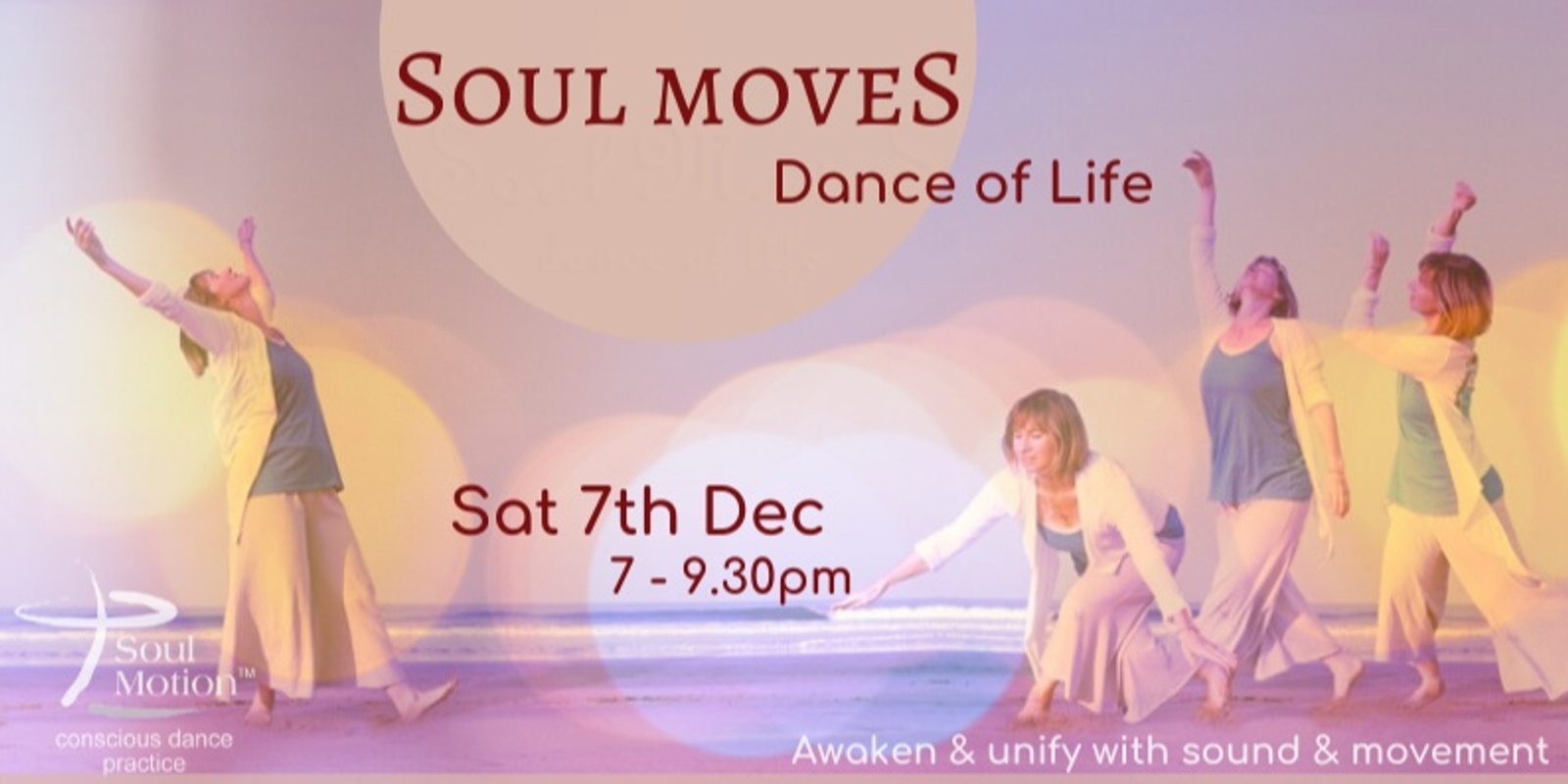 Banner image for Soul Moves Conscious Dance live music & Sound Healing Hobart
