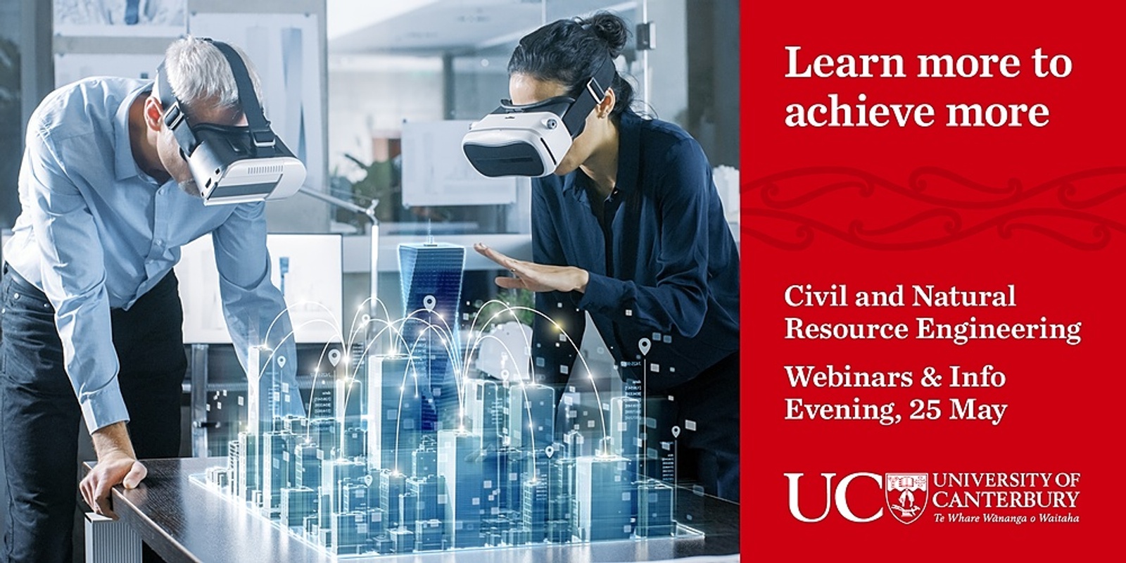 Banner image for UC Masters of Civil Engineering information evening & online webinars