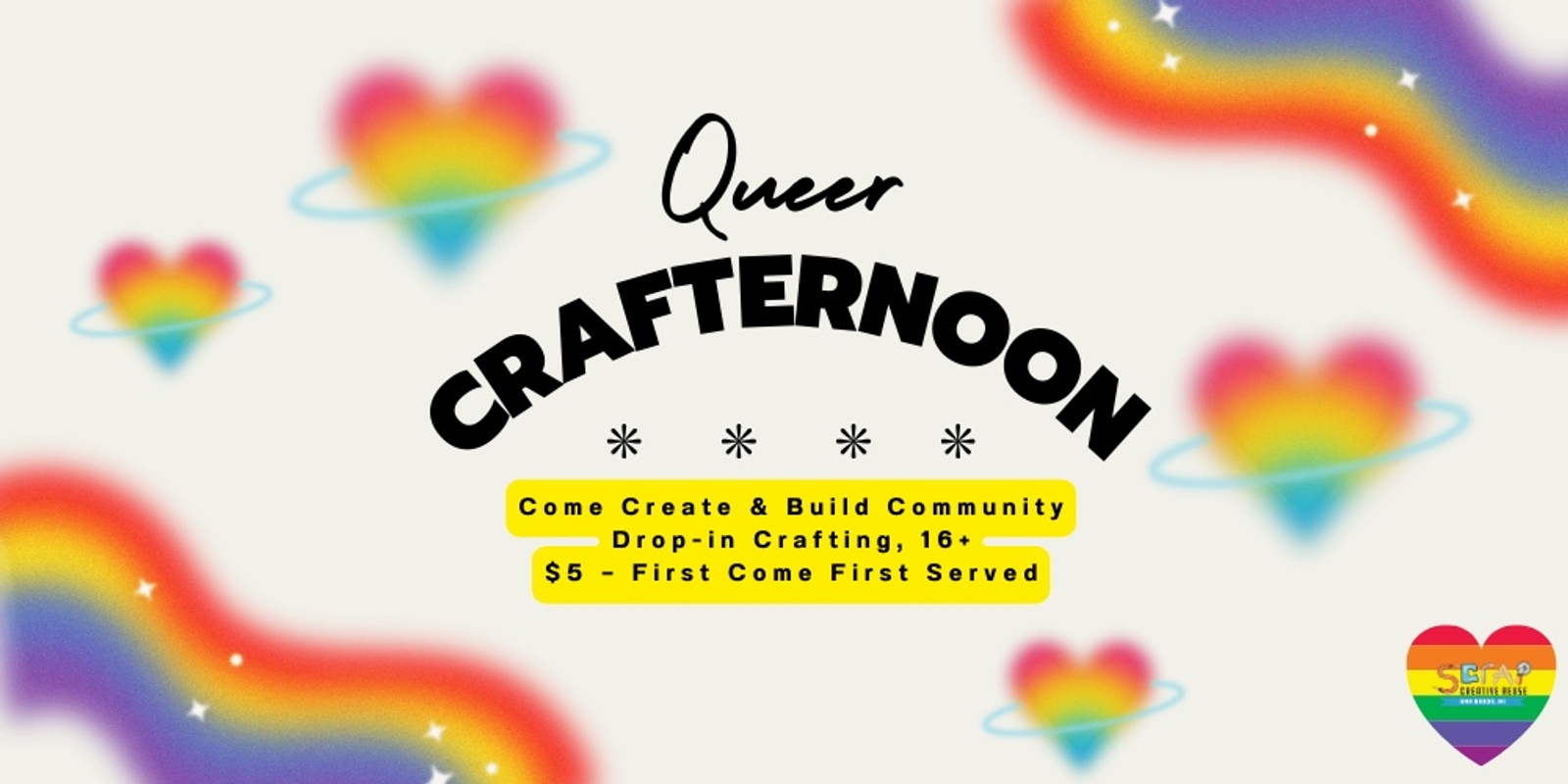 Banner image for July Queer Crafternoon