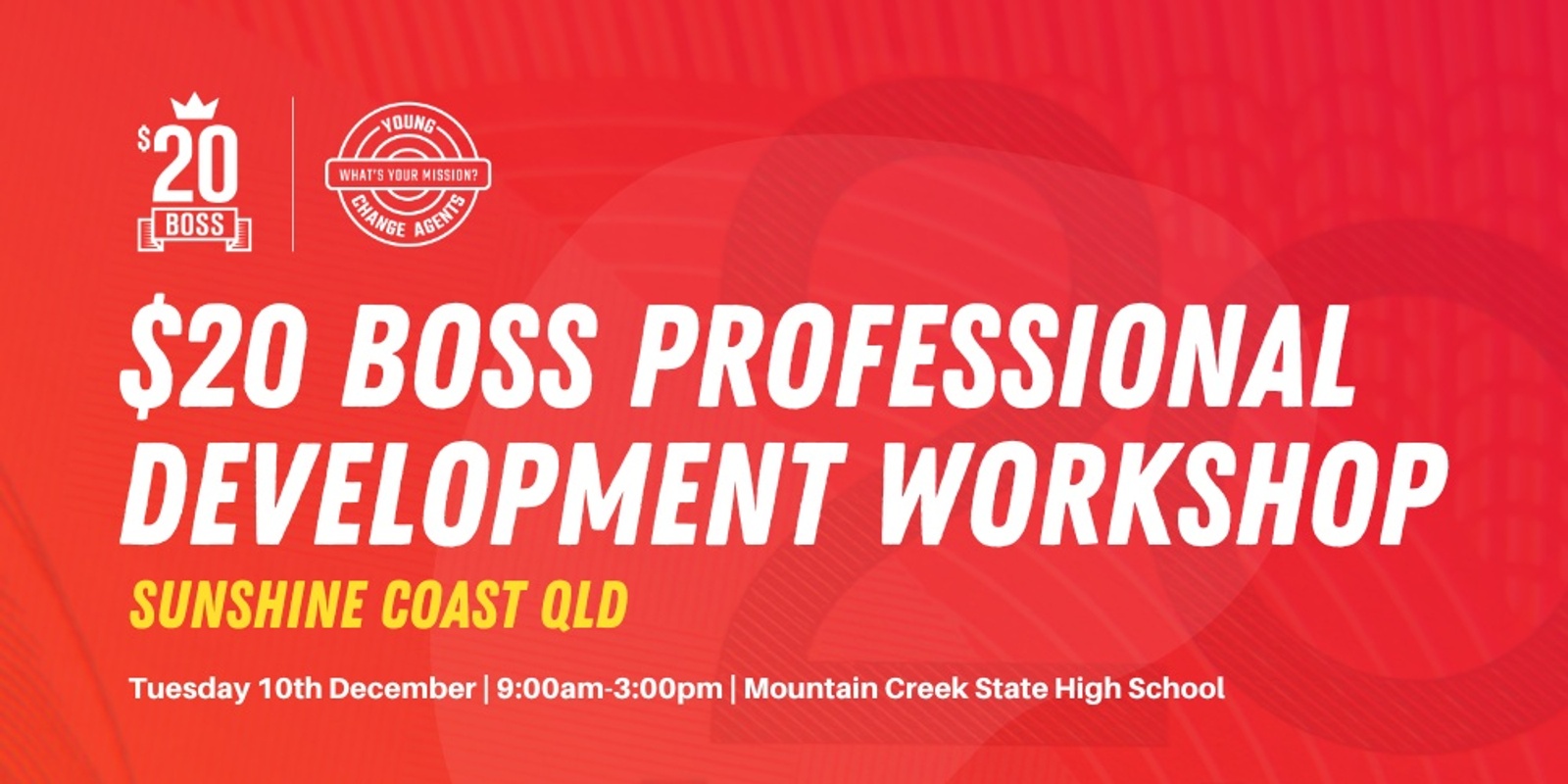 Banner image for $20 Boss Funded Professional Development Workshop |  Sunshine Coast