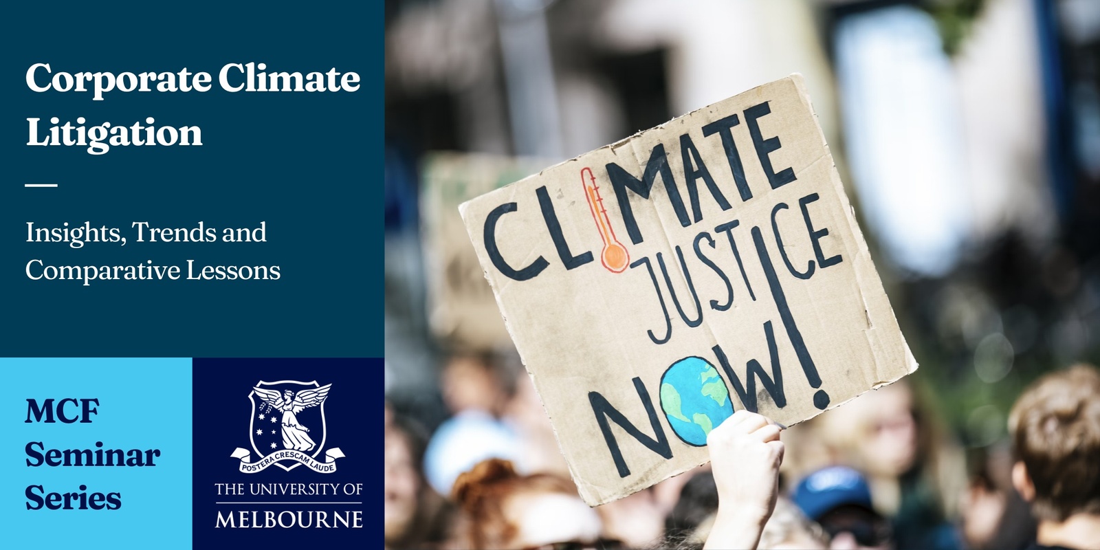 Banner image for MCF Seminar Series: Corporate Climate Litigation