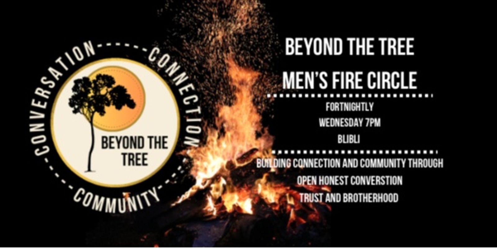 Banner image for Beyond the Tree Mens Fire Circle 