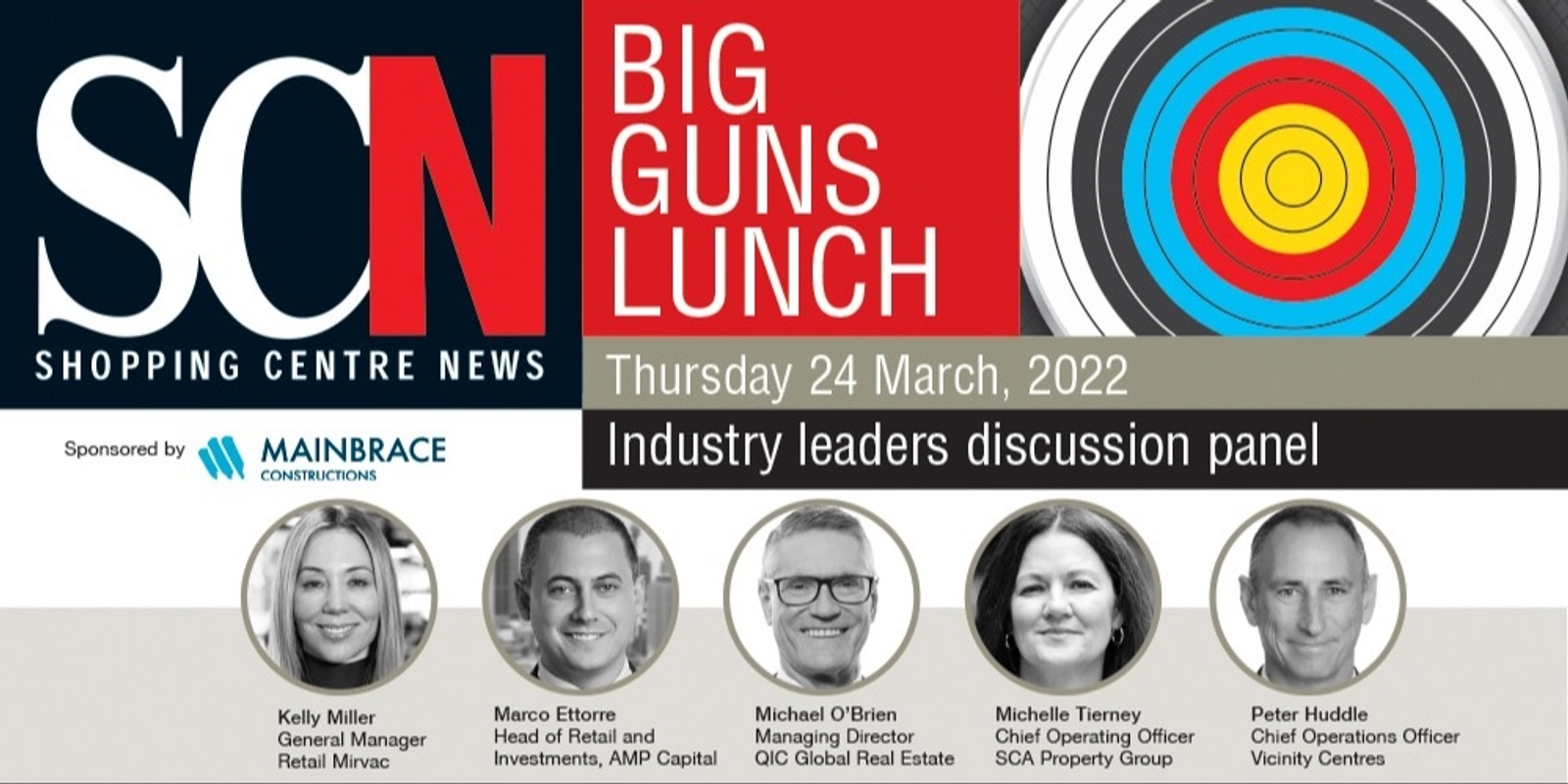 Banner image for Shopping Centre News Big Guns Lunch 2022