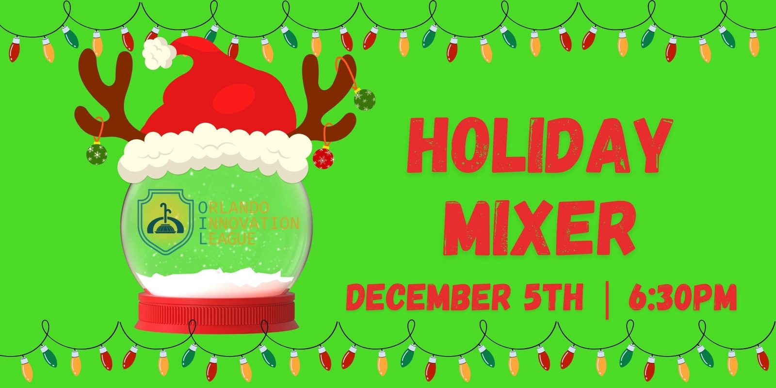 Banner image for Orlando Innovation League's Holiday Mixer '24