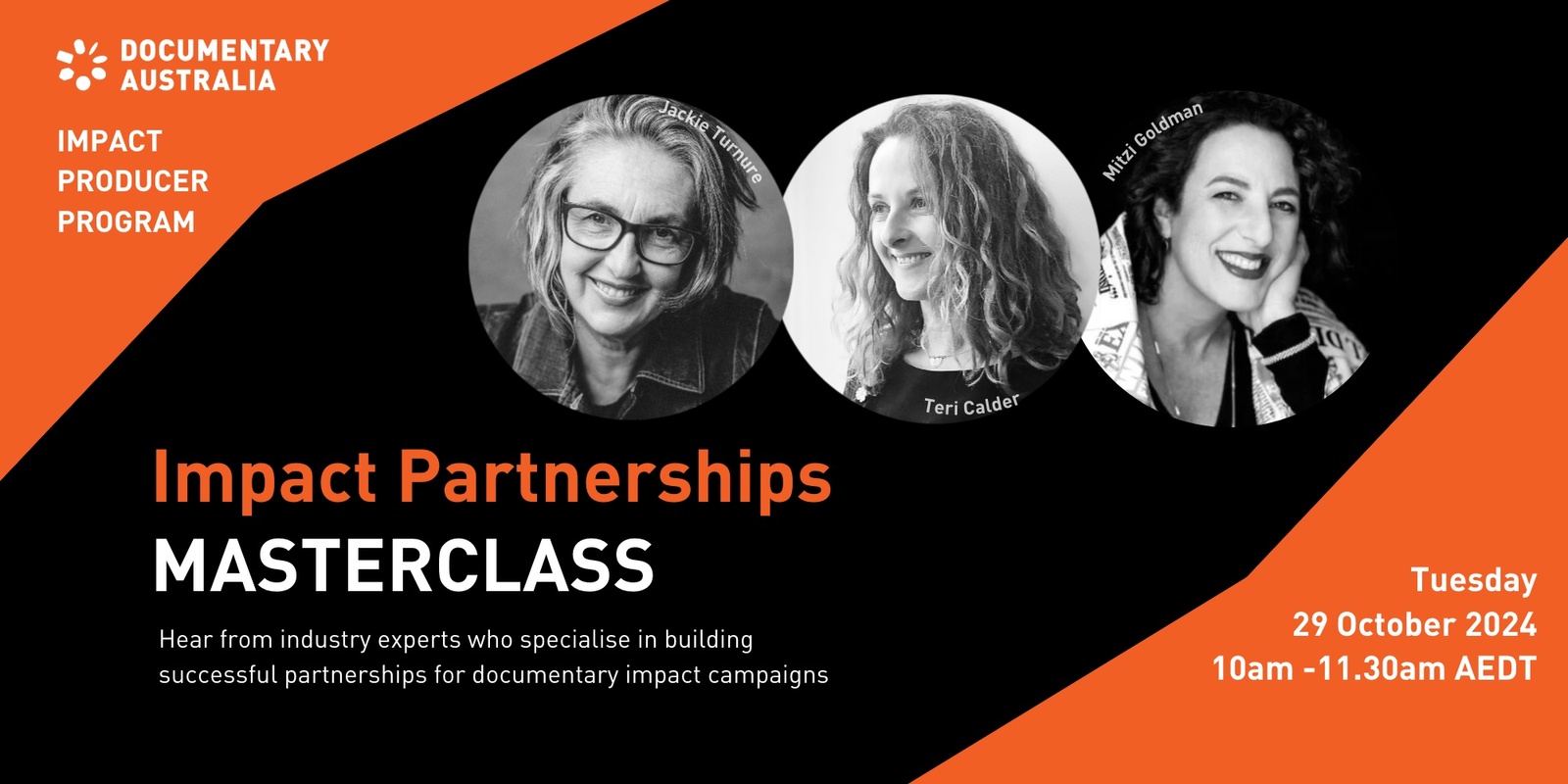 Banner image for Impact Partnerships Masterclass: Online