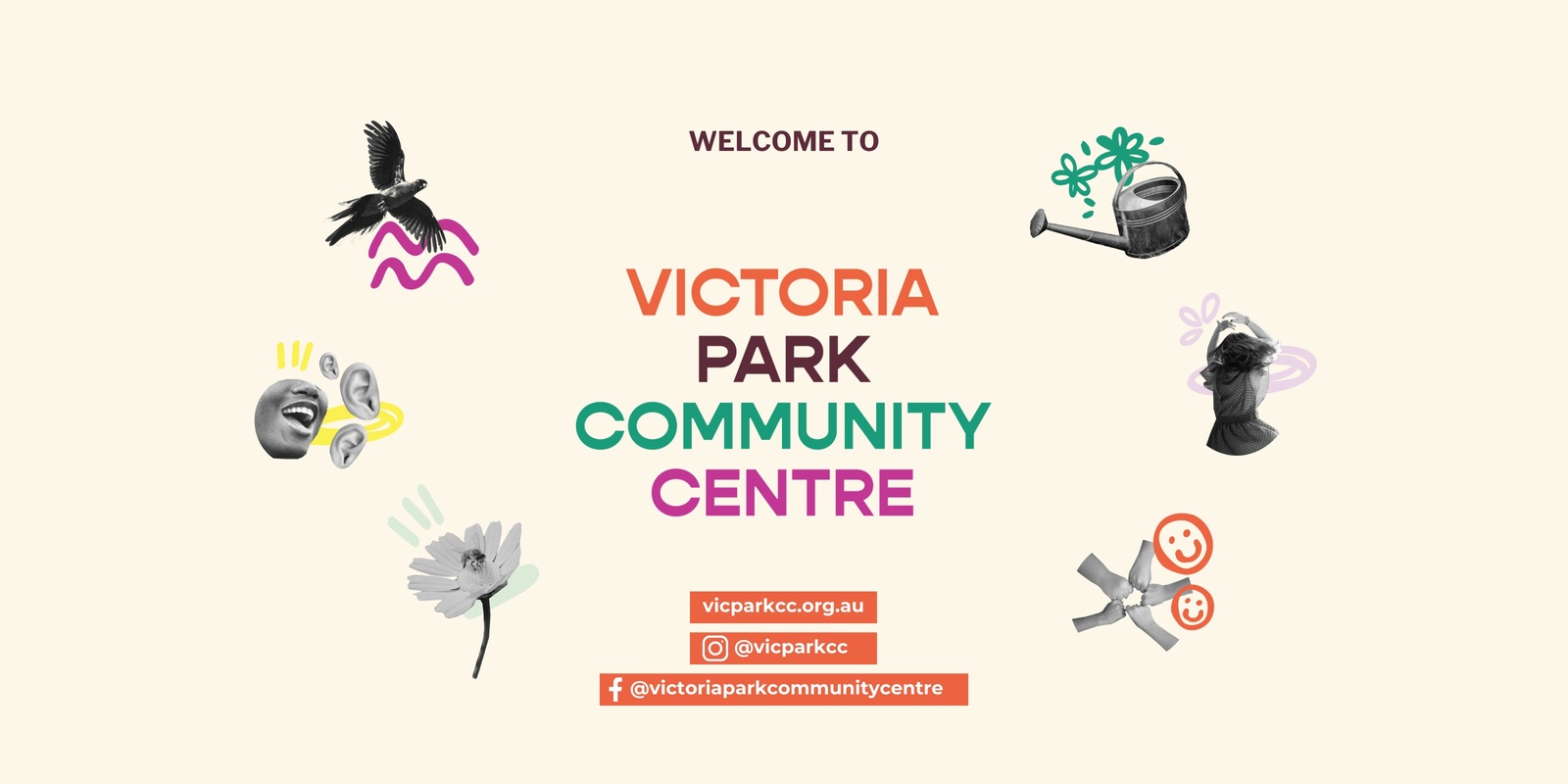 Victoria Park Community Centre's banner