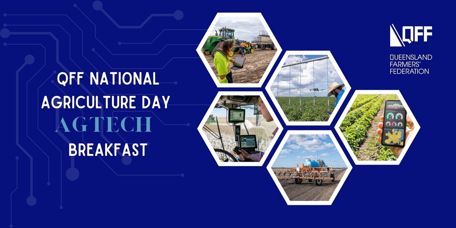 Banner image for QFF National Agriculture Day AgTech Breakfast