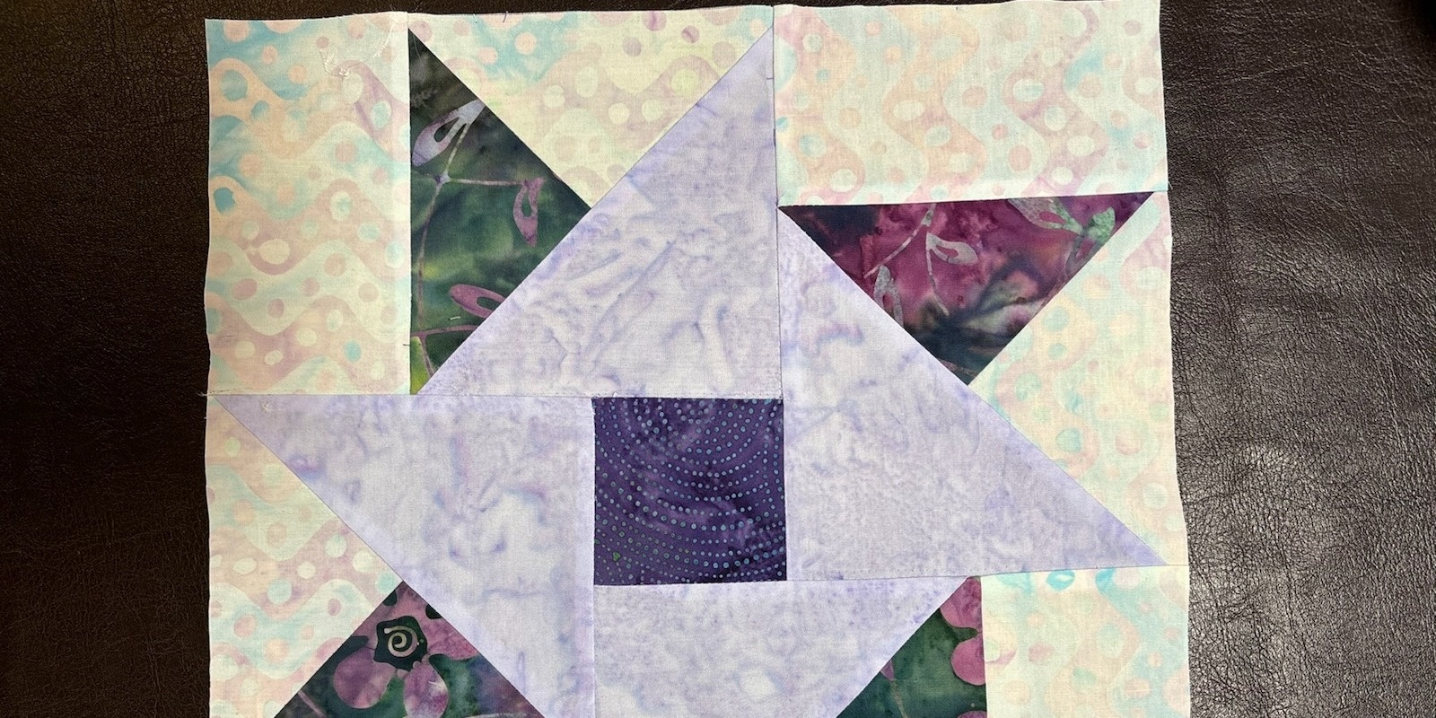 Banner image for Sew a Pinwheel Quilt Block - Beginner Sewing Class