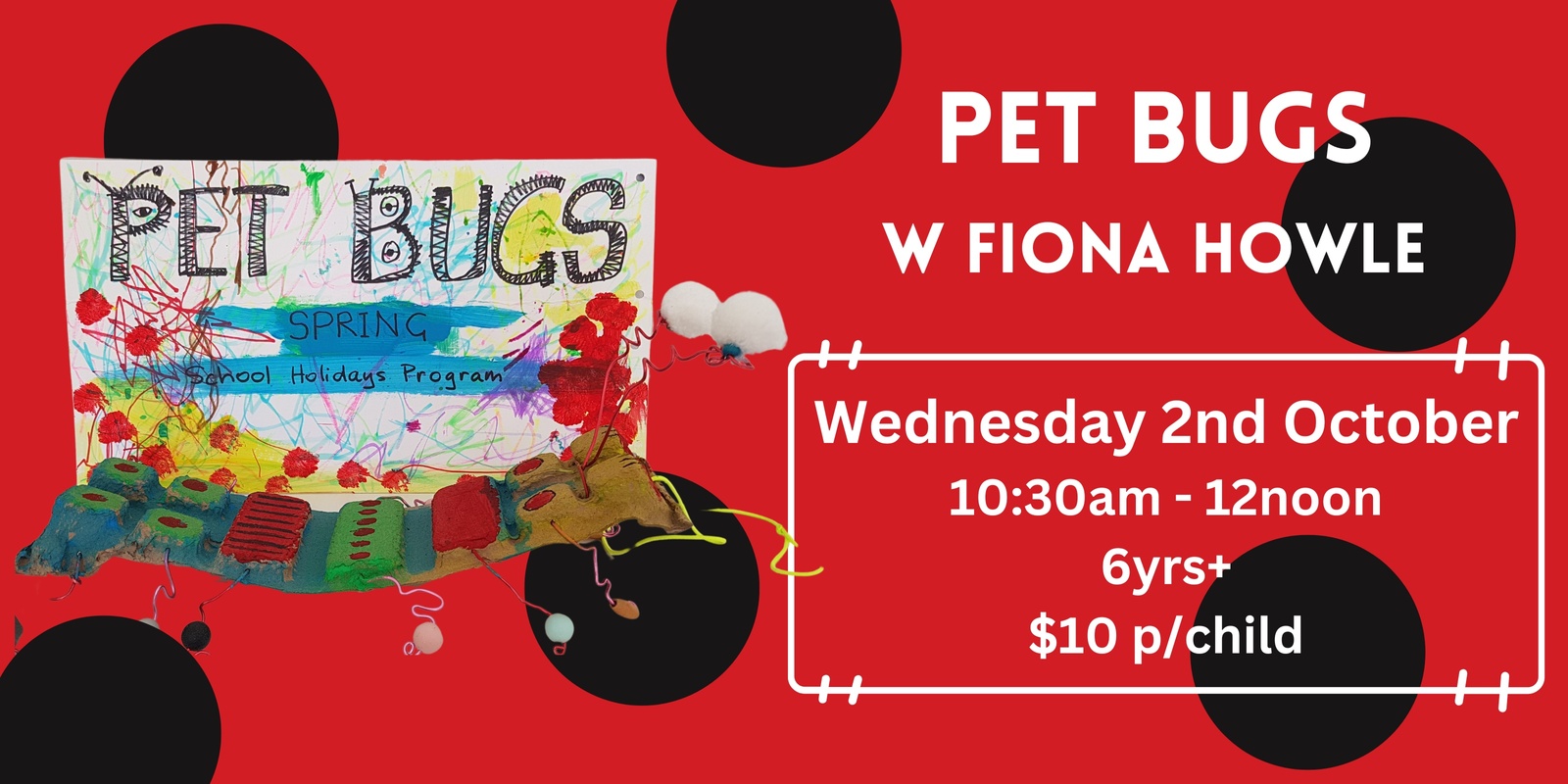 Banner image for Pet Bugs with Fiona Howle