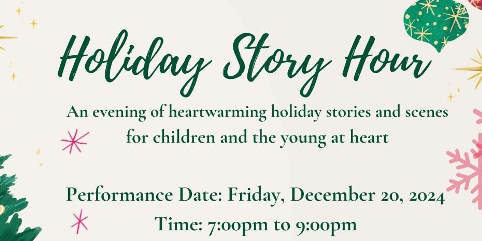 Banner image for Holiday Story Hour