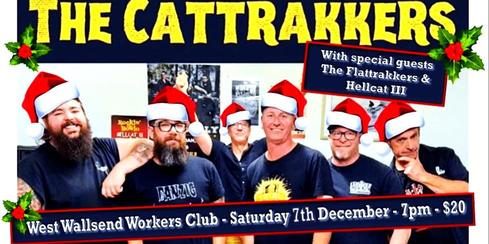 Banner image for The Cattrakkers Xmas 2024