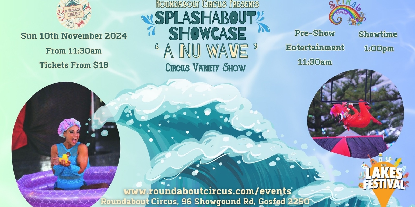 Banner image for Splashabout Showcase - A Nu-Wave