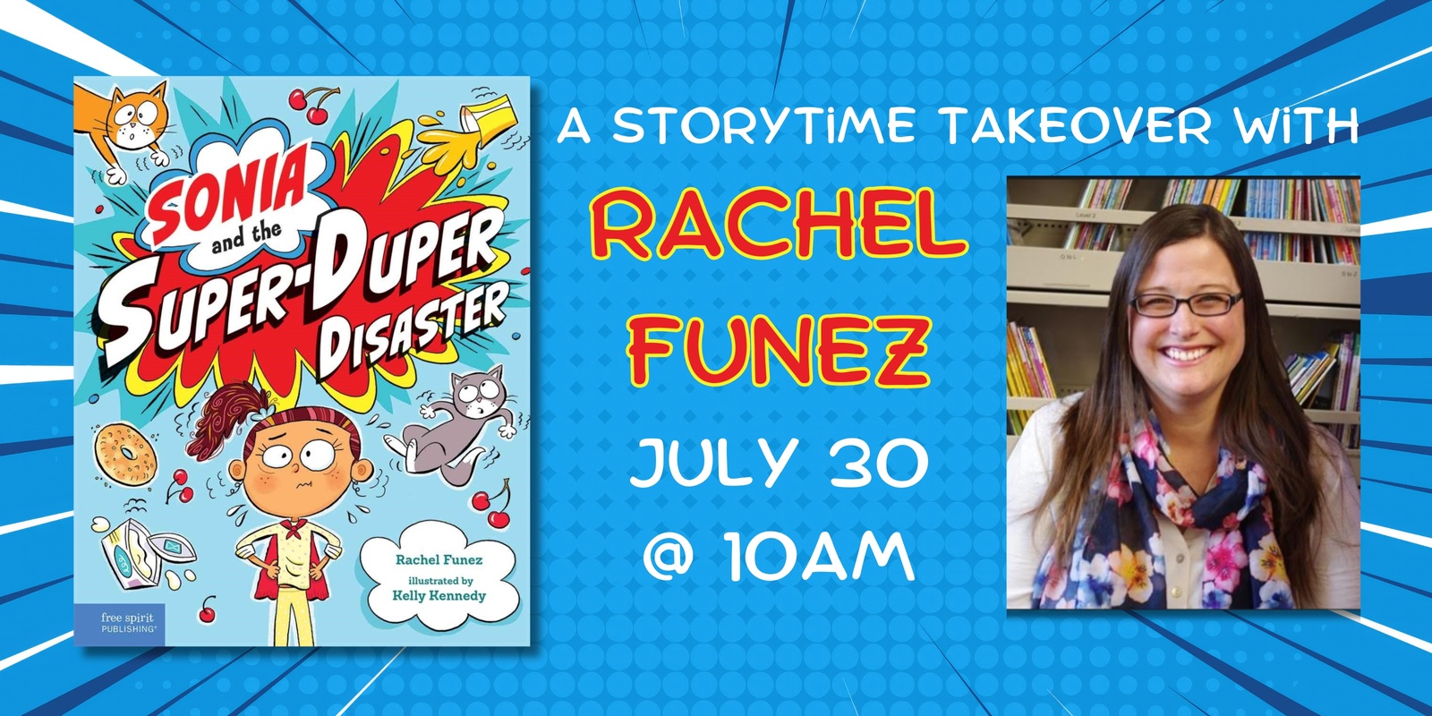 Banner image for A Storytime Takeover with Rachel Funez