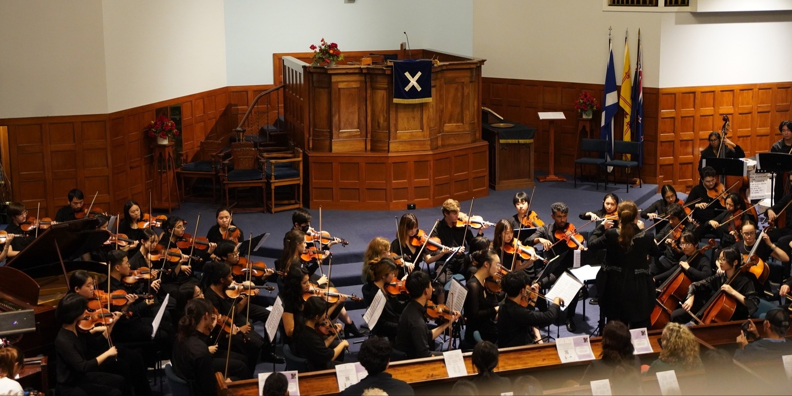 Auckland Uni Student Chamber Orchestra's banner