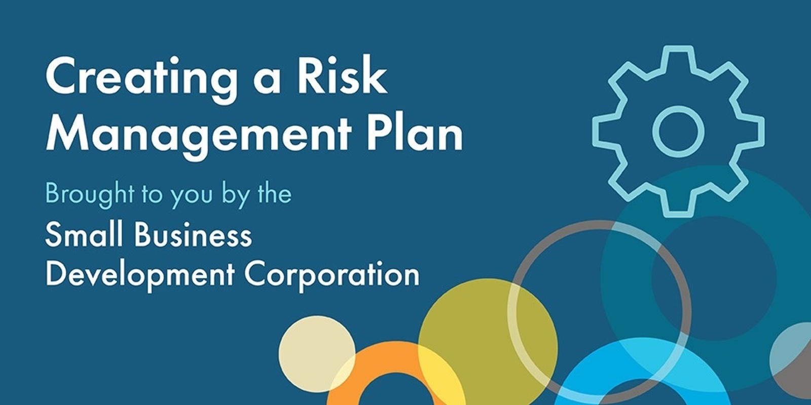 Banner image for Creating a Risk Managment Plan