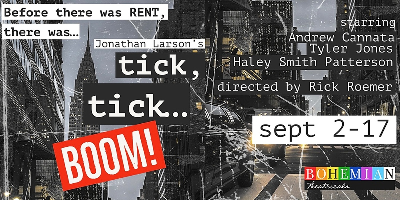 Banner image for Tick Tick Boom