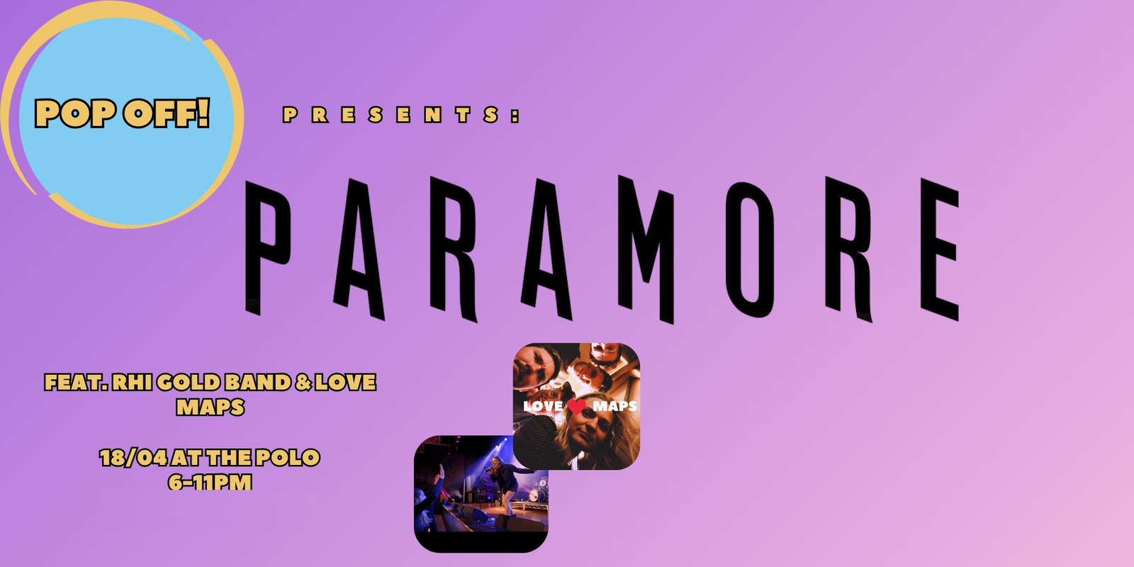 Banner image for Paramore Tribute